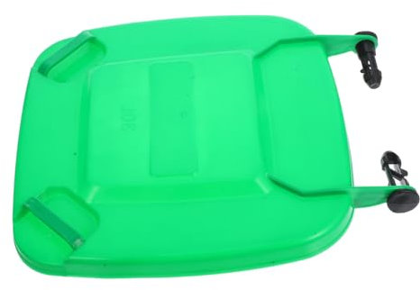Parliky Grey Bin Lid Replacement Odor Thickened Can Cover for Outdoor Kitchen Waste
