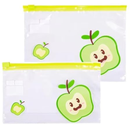 Bosiyrggrl Reusable Food-Grade Transparent Storage Bag Seal Container with Fruit and Vegetable Storage Bag M+S