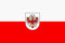Tirol Fahne 90x150 cm Rot-Weiß Patriotisch
