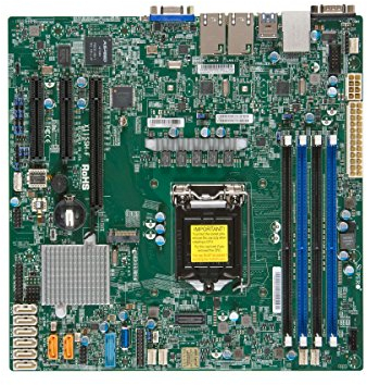 Supermicro Motherboard MBD-X11SSH-F-B Xeon E3-1200 v5 LGA1151 Sockel H4 C236 PCI Express SATA MicroATX Bulk