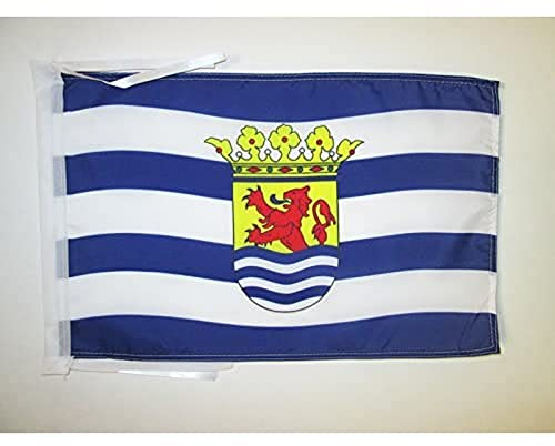 AZ FLAG - Flagge Provinz Zeeland - 45x30 cm Mit Kordel - Zeeland In Niederlande Fahne 30 x 45 Cm - Flaggen