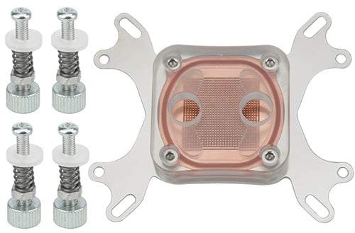 BXQINLENX Professional Universal CPU Water Cooling Block For INTEL/AMD Water Cool System Computer Clear (Transparent)
