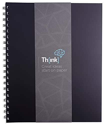 Creoly A4+ Punktgitter Buch, Bullet Tagebuch, Organisator, gepunktetes Notizbuch Zeichenblock, by Th[Ink]