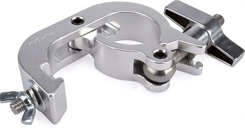 Riggatec Halbschellenhaken - Multi Clamp silber bis 250 kg (48-51 mm)