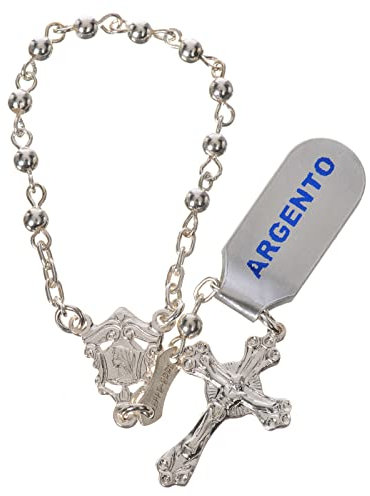 Holyart Zehner Rosenkranz Silber 925 glatt