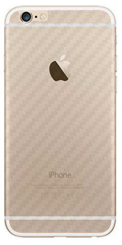 Yidai-Silu 3pcs iPhone 6 / 6S Rückseite Folie, 【Kohlefaser Atmungsaktiv Struktur, Anti-Rutsch, Anti-Fingerabdruck】 Kratzfest Back Klebefolie für iPhone 6 / 6S 4,7 Zoll Protector Film