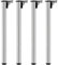 V2Aox 4X Jambes Pieds de Tables Pliante Réglable Disponsiblens Ø50mm Acier 1100mm