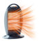 Igenix IG9514 Portable Upright 3 Bar Halogen Electric Low Energy Heater with Wide Oscillation Function, 3 Heat Settings and Safety Tip Over Switch, Ideal for Caravans and Garages, 1200 W, Grey