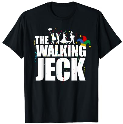 The Walking Jeck Kostüm t shirt Karneval Hut kölle Alaaf T-Shirt