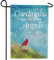 Amerika Forever Garden Flagge – Angels are Near, Friedhofs-Gedenkstätte, religiöse Verlust, doppelseitig, 31,8 x 45,7 cm, Dekoration, saisonale Hof, Outdoor dekorative Flagge