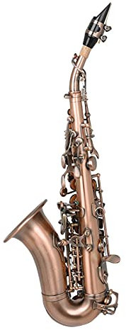Langlie Rotes antikes Saxophon Saxophon bb schlüsselwind Instrument mit case Sax Stand Rohr tuchhandschuhe putzen Pinsel Sax Pinsel Saxophon