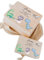 wunderwunsch - Personalisierte Erinnerungsbox Baby mit Hochwertigem UV-Farbdruck (Dinos unten, M-Klappdeckel)
