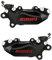 Coppia di Pinze Freno Assiali Accossato Lavorate CNC compatibile con DUCATI 916 dal 1994 al 1997 (CC 916) Pastiglie Freno Incluse