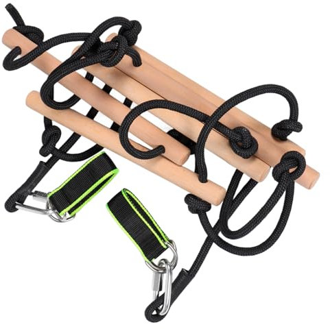 Warmhm 1 Satz Strickleiter-Spielset Koje Klettern Jungs Treppe Kerle im Freien Strickleiter für Baumhaus Kletterleiter für Kletterseil für Polyester