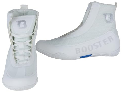 Booster Scarpe da Boxe - Rapid Strike Pro Serie, bianco, 45 EU