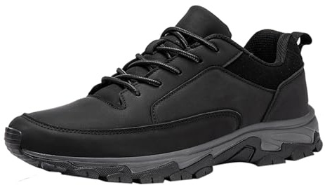 Sneaker Herren Laufschuhe Männer Turnschuhe Herren Leder Outdoor Wanderschuhe Reisen Wandern Freizeit Laufen Sportschuhe Frühjahr Sommer Herbst und Winter