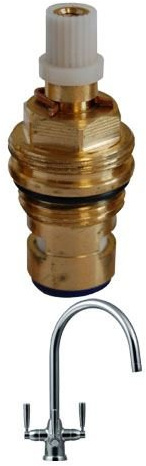 Franke Triflow Doric Kitchen Tap Replacement (FR9146) Cold Valve