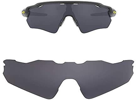 HiCycle2 FOOUS Spiegel Polarisiert Ersatz-Brillengläser für Oakley Radar EV Path Sonnenbrille (Titanium)