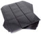 docsmagic.de 50 18-Pocket Pages Black - Sideloading - 11 Holes - MTG PKM YGO - Ordnerseiten Schwarz