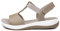 Hush Puppies Women's Sylvie Sandal, Taupe, 7 UK