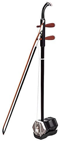 YANGZY Solidwood Erhu Chinesische 2-saitige Violine Violine Streichinstrument Musikinstrument Dunkler Kaffee