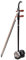 YANGZY Solidwood Erhu Chinesische 2-saitige Violine Violine Streichinstrument Musikinstrument Dunkler Kaffee