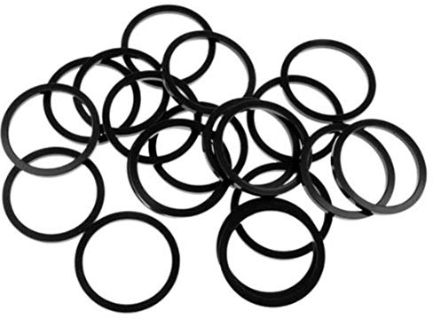 50 StüCk Aluminium Legierung Fahrrad Schwung Rad Nabenabstands Halter Fahrrad Tretlager Unterleg Scheibe Fahrrad Achsdichtung Freilauf Platz 2 Mm