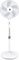 Aspect 16 Heavy 5 Blade Pedestal Stand Fan - Black | 140cm Height | 3 Speed Setting | Heavy Round Base | Oscillating & Tilting Head (WHITE)