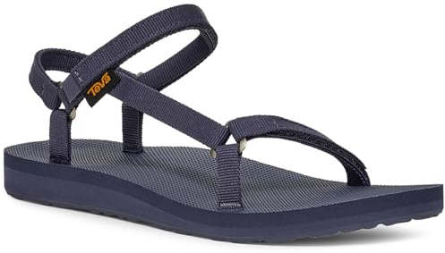Teva Universal Slim Women's Archival Ins Grippy Traction Sandals (Navy, UK 8)