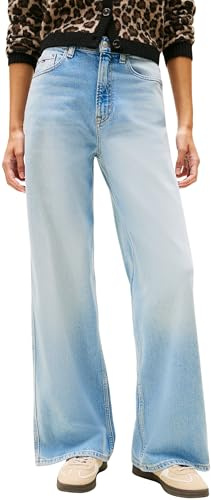 Tommy Jeans Vaqueros Mujer Claire Cintura Alta, Azul (Denim Light), 28W/28L