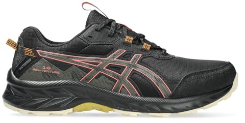 ASICS Femme Gel-Venture 10 WP Sneaker, Black/Brown Stone, 38 EU