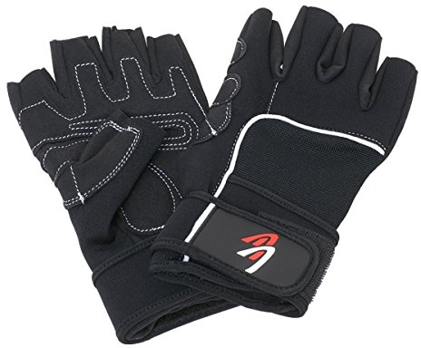 Ascan Neoprenhandschuhe Surfhandschuhe ASCAN MAUI kurz, M, Schwarz