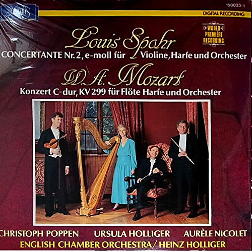Concertante Nr.2, E-Moll Für Violine, Harfe Und Orchester; Konzert C-Dur KV 299 Für Flöte, Harfe Und Orchester [Vinyl LP]