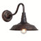IP54 impermeabile esterna Retro lampada da parete in Bronzo antico rurale battuto lanterna muro di ferro della luce E27 Vintage Edison Lighting montaggio Deocrcommunity Fence Terrazza Giardino