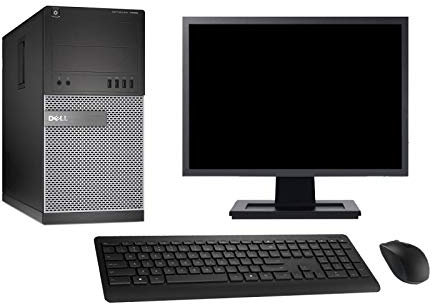 PC Dell 7020 Ecran 27 Gaming GTX 1050Ti i5-4570 RAM 16Go 240Go SSD 2To HDD W10 (Reconditionné)