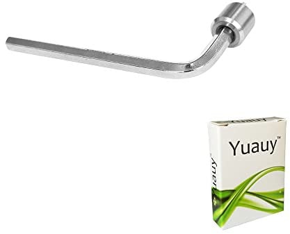 Yuauy Bicycle Chainring Bolt Nut Wrench Spanner L Type Bike Ring Chain Bolts Crank for Road Bike Mountain Bike MTB