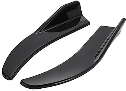 RFSHOP Jupes Latérales Jupe Latérale Voiture pour Golf 7 Voiture Pare-Chocs Bande Lèvre Spoiler Diffuseur Séparateur Anti-Rayures Winglets Jupe Latérale Extension Universelle (Couleur : Black 1)