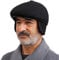 Herren Winter Schirmmütze Schiebermütze mit Ohrenklappen Wollmischung Warm Newsboy Ivy Hut Derby Tweed Irish Mützen Gatsby Baskenmütze Fahrermütze Flatcap Herren Barett Cap Männer Jagd Golf Winterhut