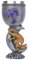 Medieval lazy Dragon Goblet 7 Resin Cup with Stainless Steel Lining Unique Home Decor Wine Goblet Hand Painted Dragon Design Perfect for Father's Day Gift Themed Parties (BM030-2)