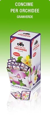 7x3 grammi Concime per orchidee granverde prolunga la fioritura