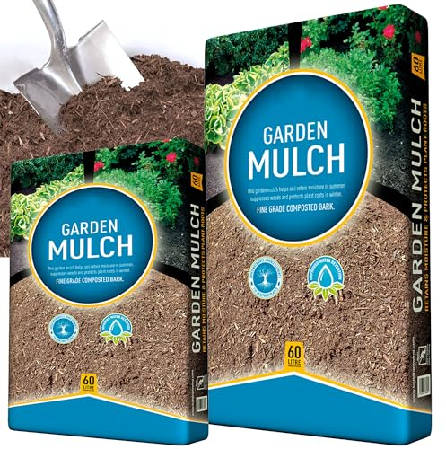 60 Litre Garden Mulch Decorative Soil Conditioner With Improved Water Retention (1 Bag (60 Litres))