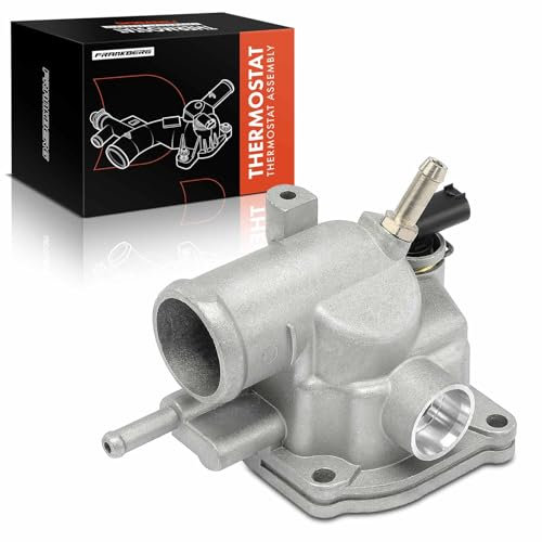 Frankberg Thermostat de Liquide de Refroidissement 92°C Compatible avec Classe C W203 2000-2007 Classe C Coupé CL203 2001-2004 Classe C T-Model S203 2001-2007 Remplacer# 6112031275