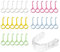 QEDBOJE 30 Stück Aligner Removal Tool, Entferner für Farbige Unsichtbare Zahnspangen, Mundpflege (5 Colors)