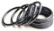 NBR-O-Ring-Dichtung, CS 2 mm ölbeständige Unterlegscheibe, Außendurchmesser 5 mm–150 mm, Nitrilkautschuk-O-Ringe, ölbeständige Unterlegscheibe, 10 Stück(54mm x 50mm)
