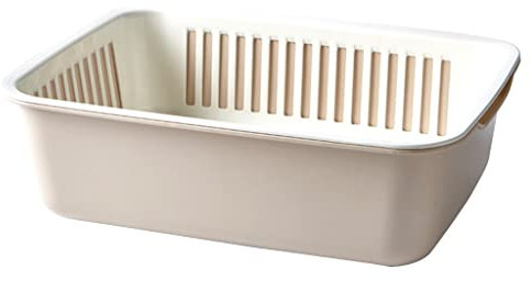 Scolapasta da cucina a doppio strato per lavare le verdure