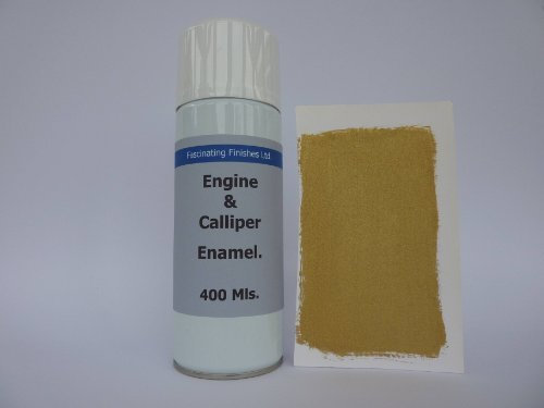 1 x 400ml Aerosol Gold Heat Resistant Brake Caliper & Engine Paint
