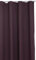Thermogardine Grobgewebe Vorhang Blickdicht Polar Fleece Gardine B/H ca. 140x245 cm mit Kräuselband Thermovorhang #333 (lila aubergine, mit Kräuselband)