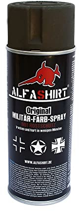 Lack Farbspray RAL 6014 gelboliv totalmatt Lackierung Militärfahrzeug #12268