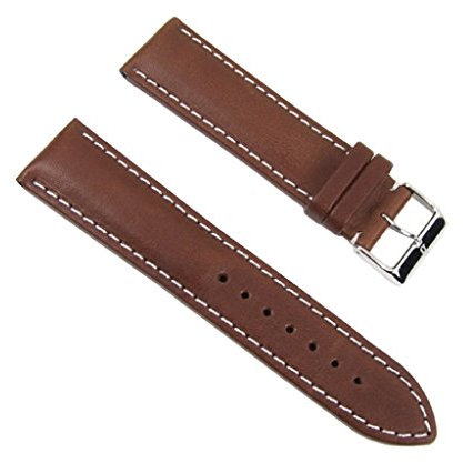 Barington Uhrenarmband Leder Rind-Rustica braun 22mm 17740S