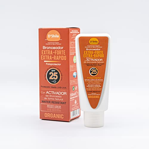 D´Shila, Sonnenfilter für Körper, 100 ml.